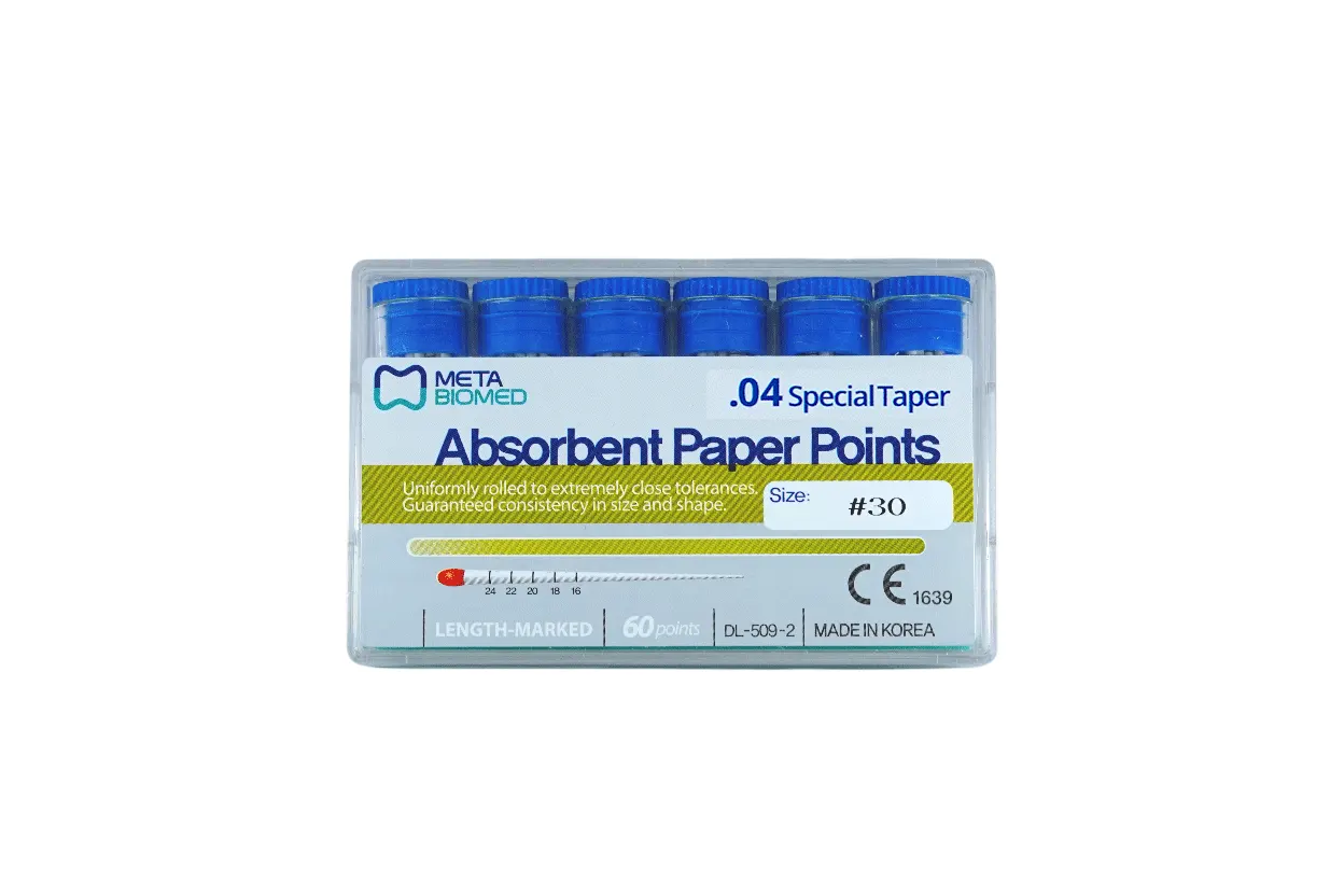 Absorbent Paper Points 04 30-LM-Meta Biomed-Korea