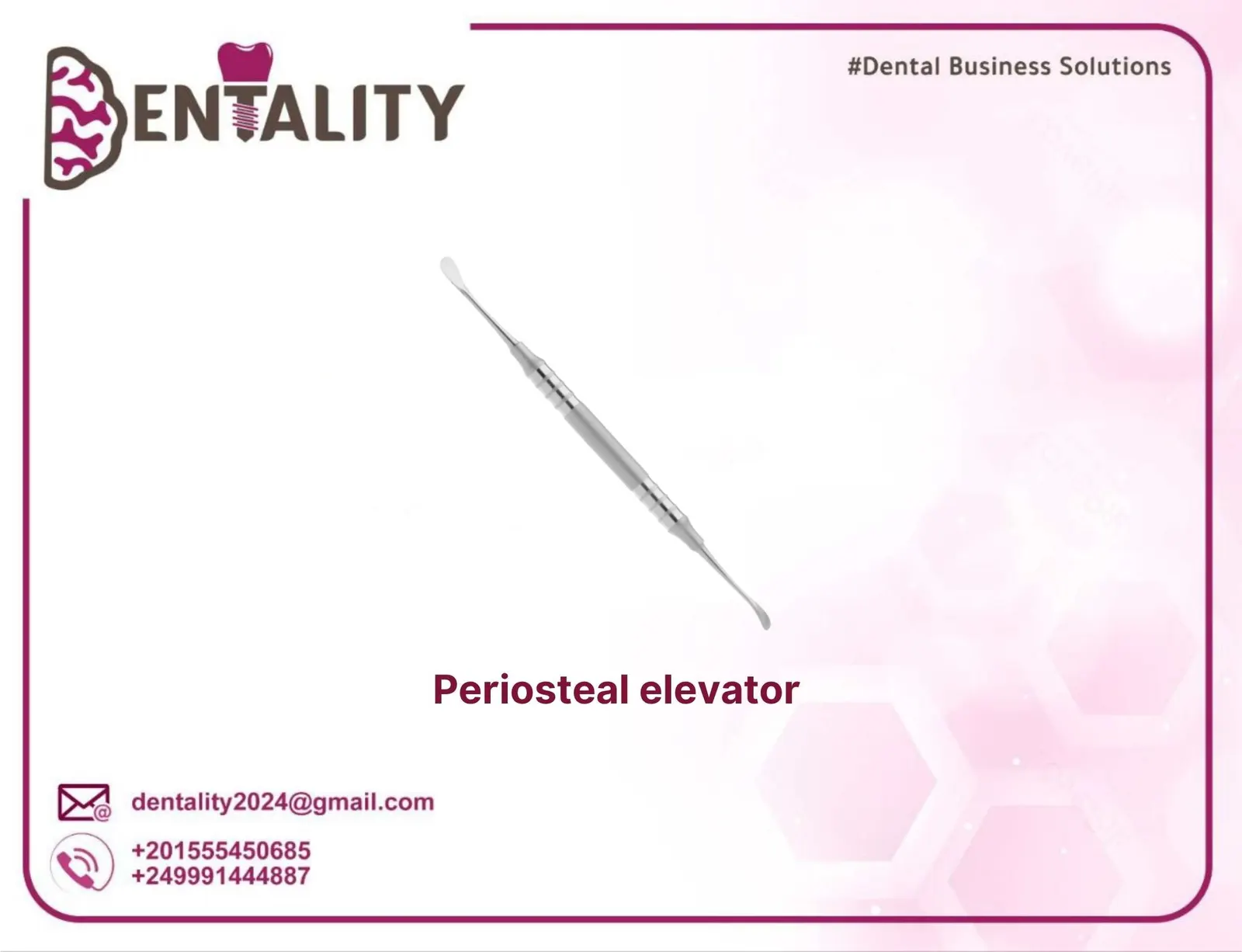 Periosteal elevator
