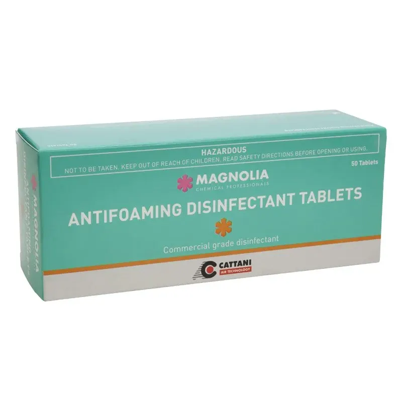 Cattani Antifoaming Disinfectant Tablets