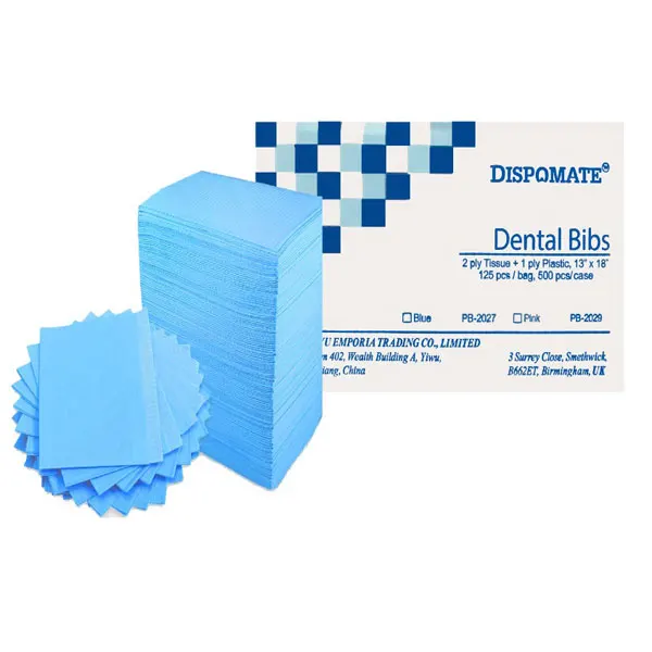 DISPOSABLE DENTAL BIBS