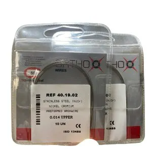 OrthoX Stainless Steel Wire 0.014 Upper