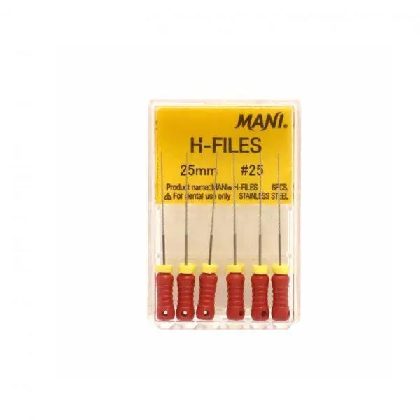 Mani H-Files #25- 25 mm