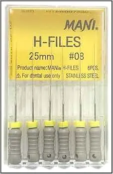 Mani H-Files #8- 25mm
