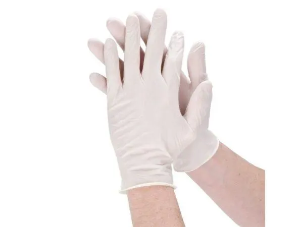 Gloves Latex Powder-Free – 100pcs – Large