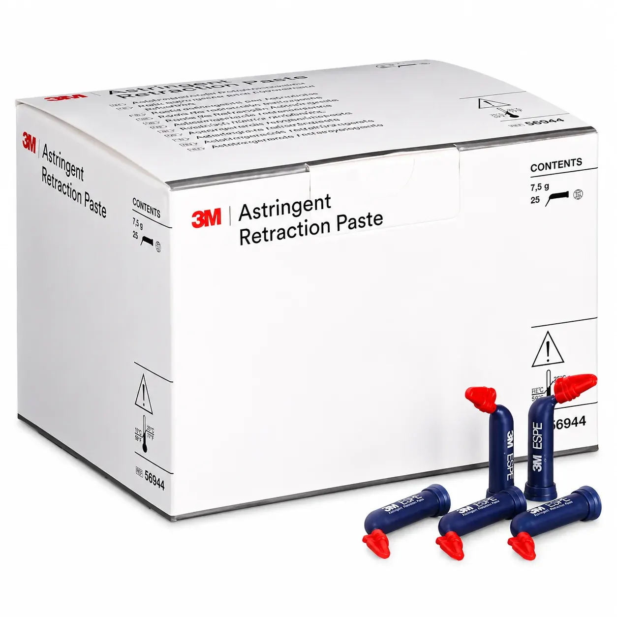 3M Astringent Retraction Paste Refill – 25 Capsules