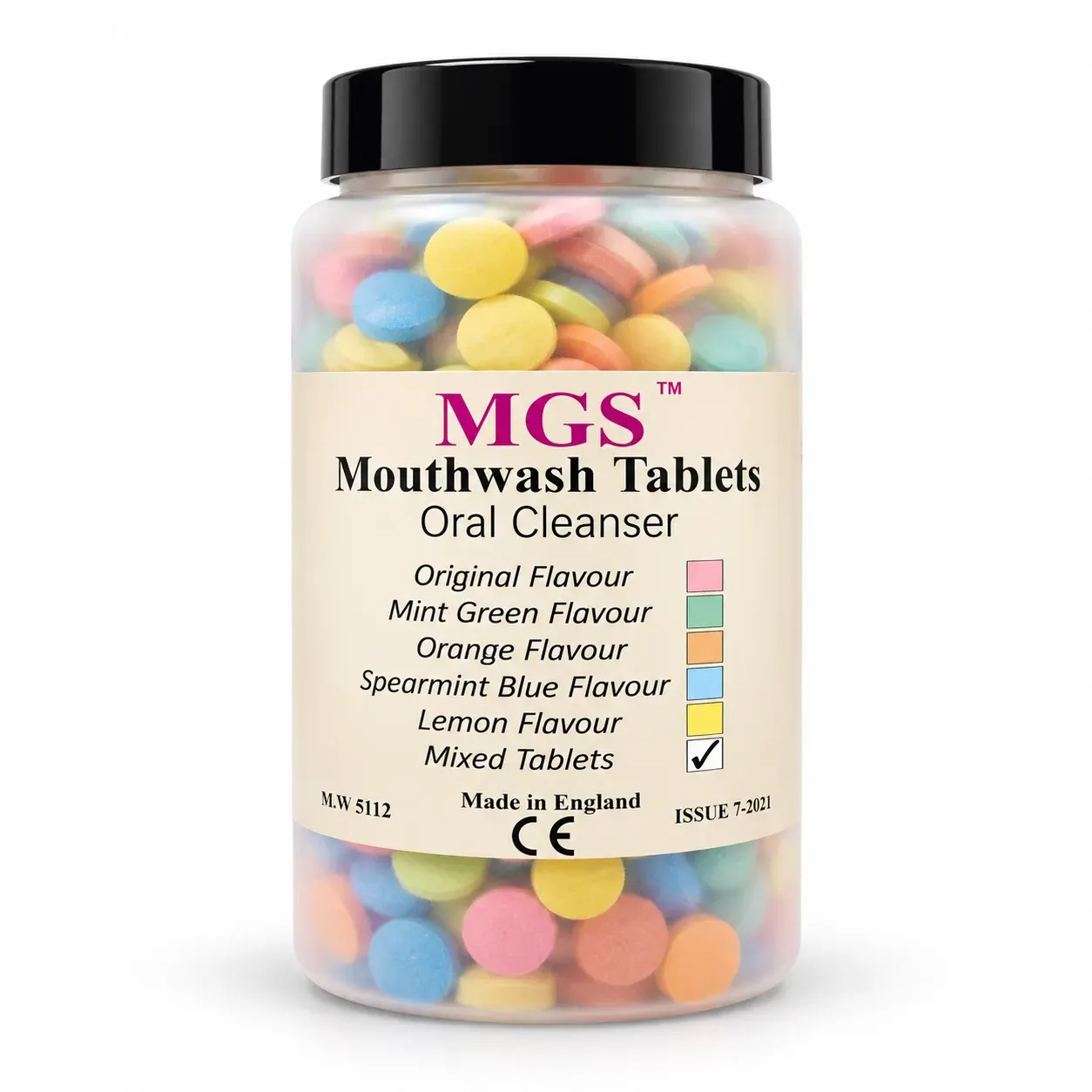 MGS Mouthwash Tablets