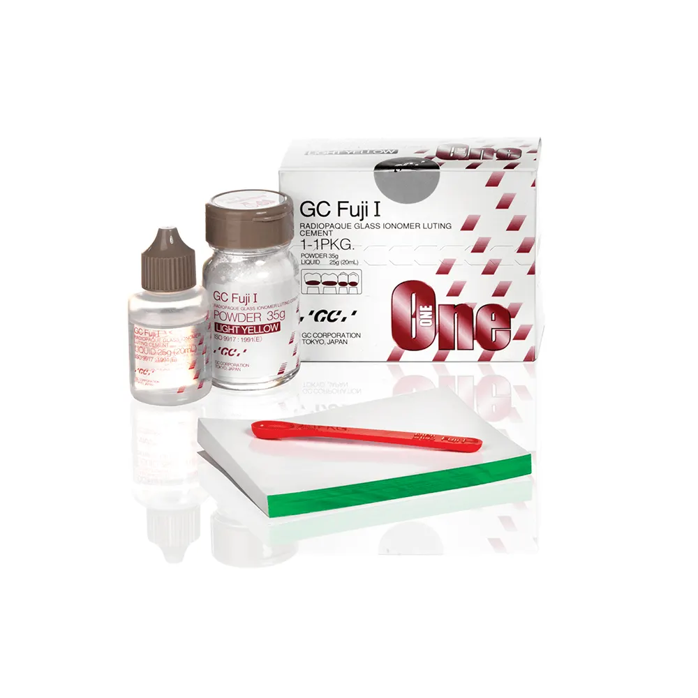 GC Fuji I Glass Ionomer Cement, Self-Cured Luting Cement