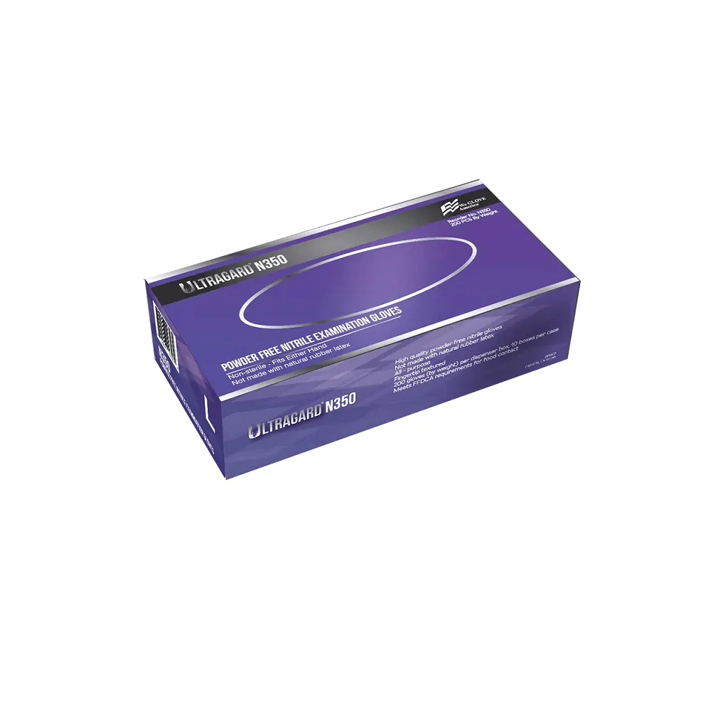 Nitrile Powder-Free Finger Textured Examination Gloves