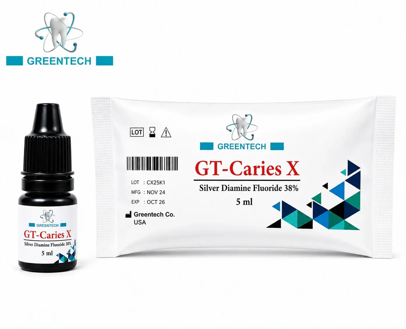 Gt – Caries X (Silver Diamine Fluoride 38%)