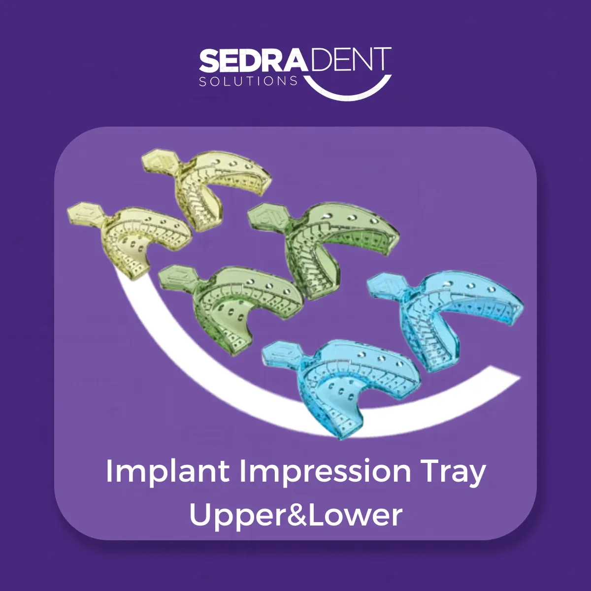 Implant Impression Tray Upper&Lower small