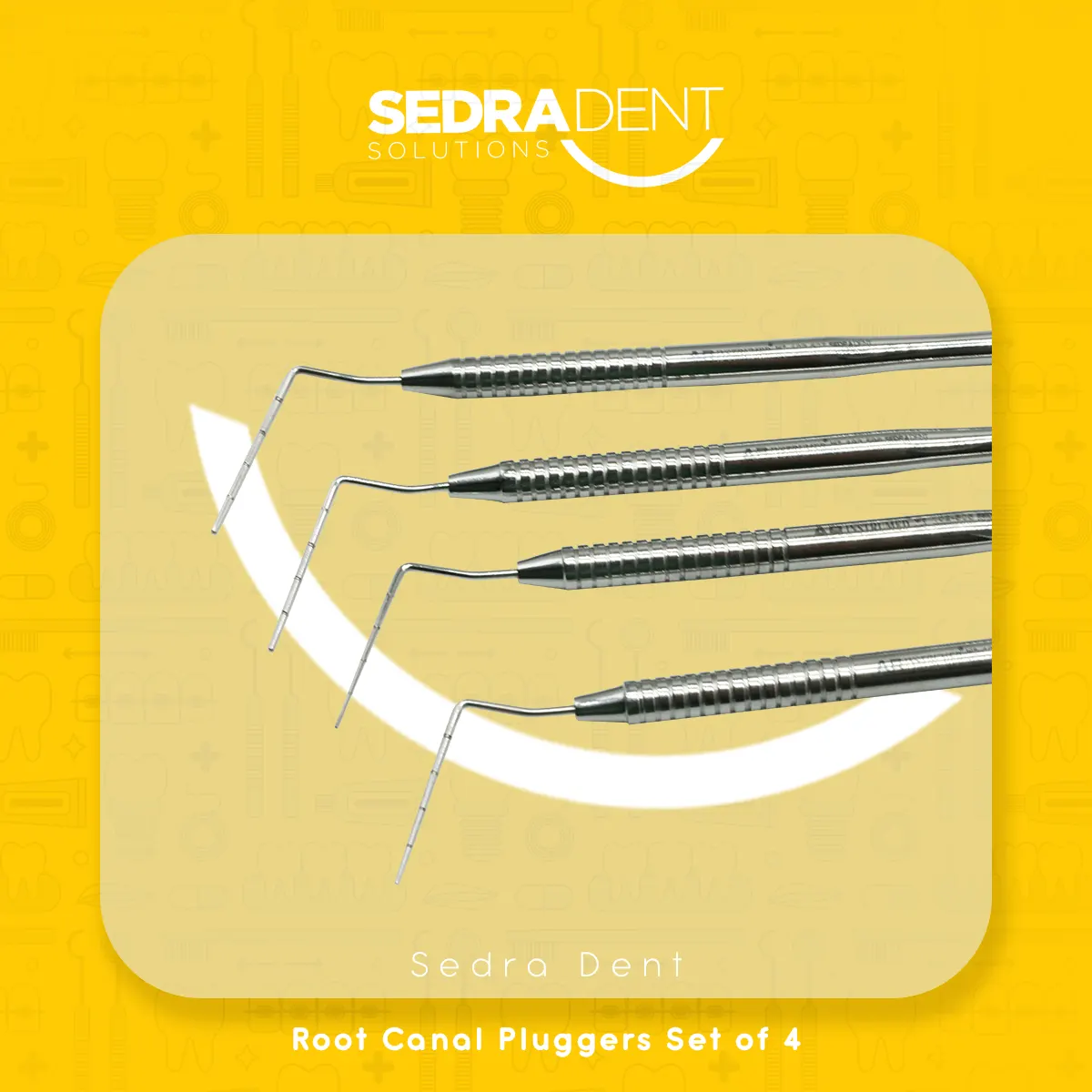 Root Canal Pluggers Set of 4