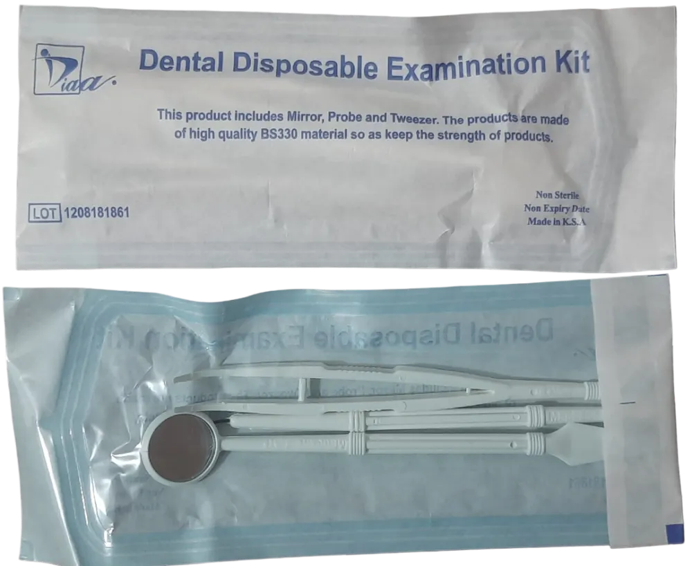 DISPOSABLE EXAMINATION KIT 1 SET