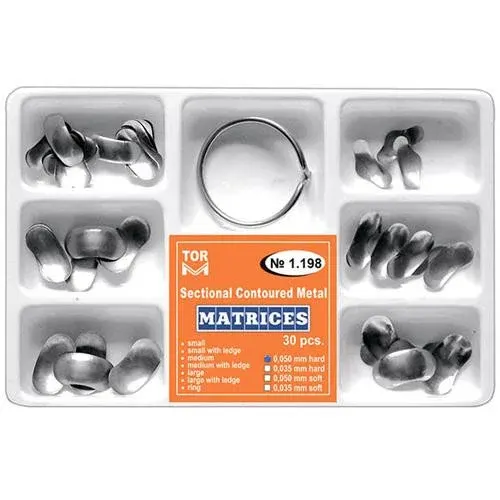 TOR VM Sectional Contoured Metal Matrices Kit – Starter Kit