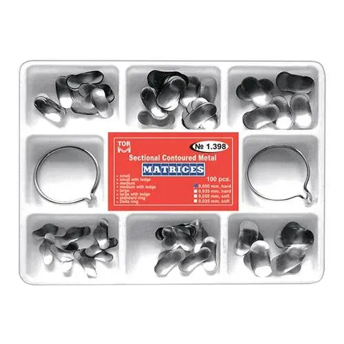 TOR VM Sectional Contoured Metal Matrices Kit – Universal Kit