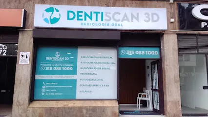 RADIOLOGIA ORAL DENTISCAN3D Panorámica Periapical Tomografía Escáner intraoral