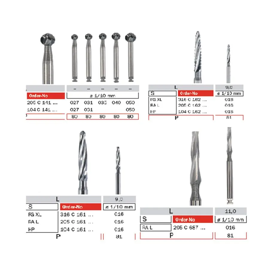 Surgical Burs, Diaswiss
