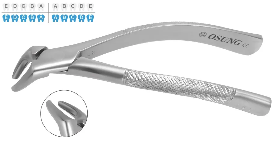 Pedo Extraction forceps FX151s, Osung