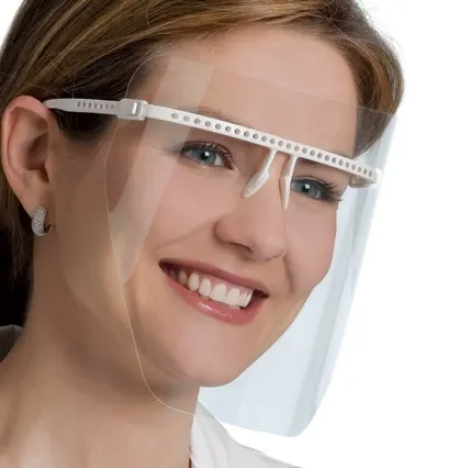 Vista-tec protective faceshield, polydentia