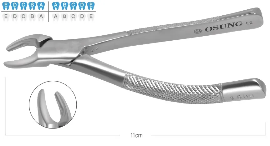 Pedo Extraction forceps FX150s, Osung