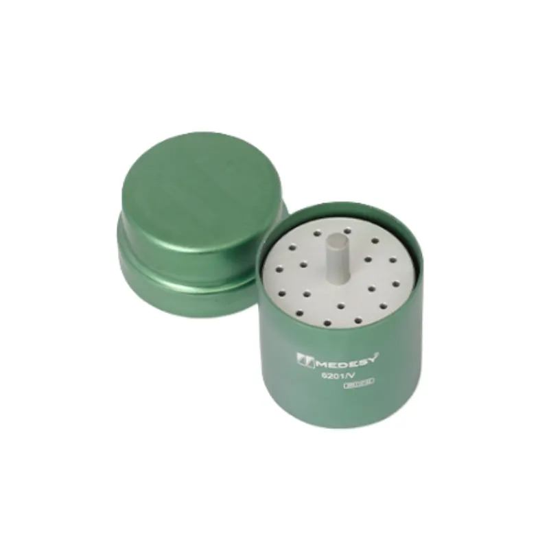 Boite endodontique Ronde Verte