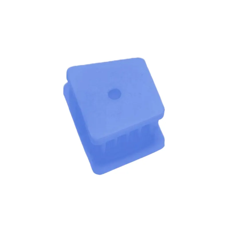 Cale Dentaire Bleue En Silicone