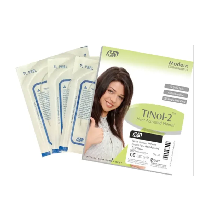 Arc Niti Thermal Natural Form Rond 10 PCS