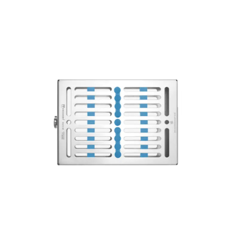 Cassette De Stérilisation Bleue 185mm