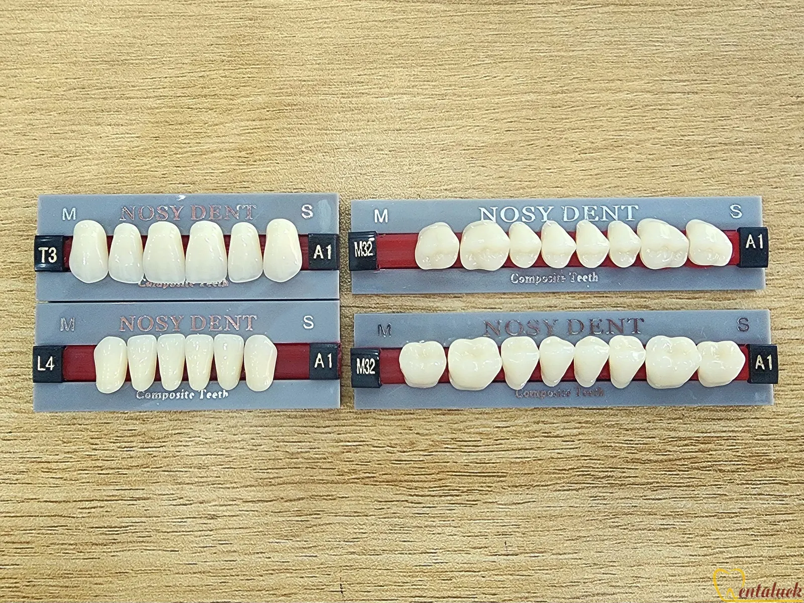 Răng giả NOSYDENT composite 2 lớp – Màu A4