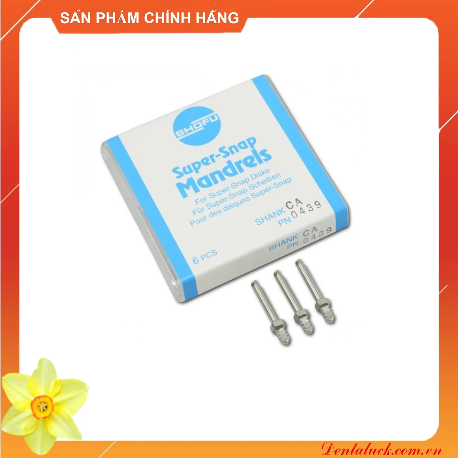 Trục lắp Super-nap Shofu