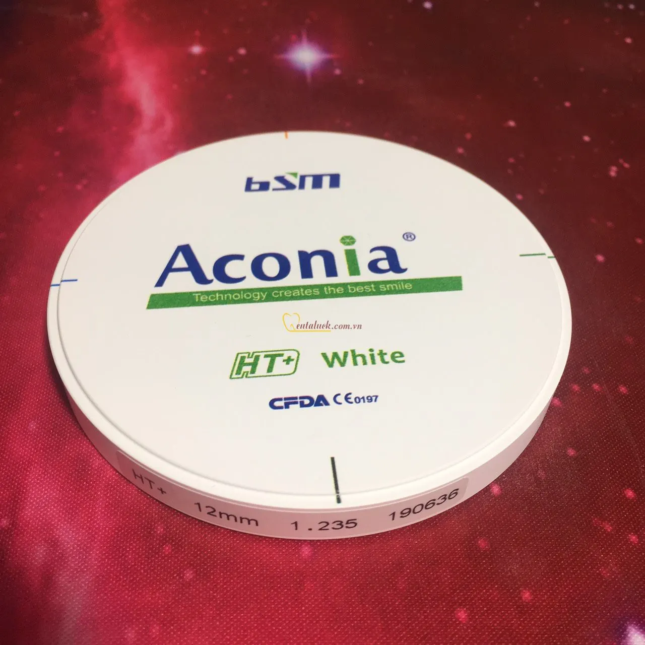 Zirconia Aconia HT+ BSM-D98*12