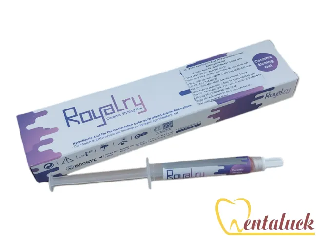 Etching sứ 5%HF ROYALRY Ceramic gel 3ml