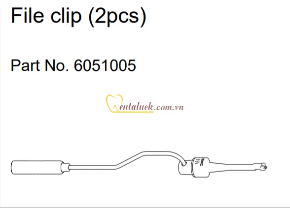 File clip (dây nối móc môi) (phụ kiện E-Connect) (hộp)