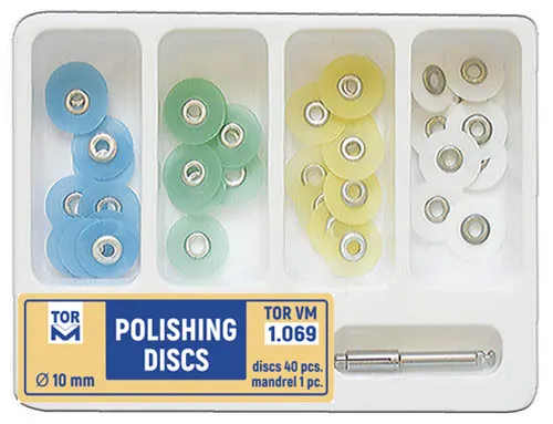 Polishing Discs diameter 10mm № 1.069 , 40 pcs