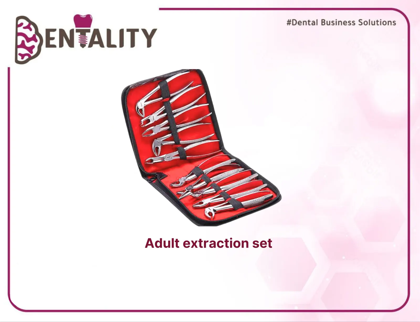 Adult extraction set