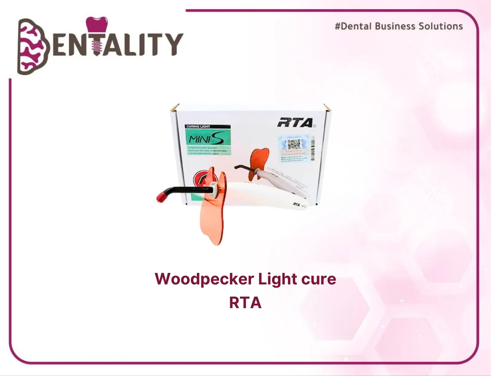 Woodpecker Mini S light cure RTA