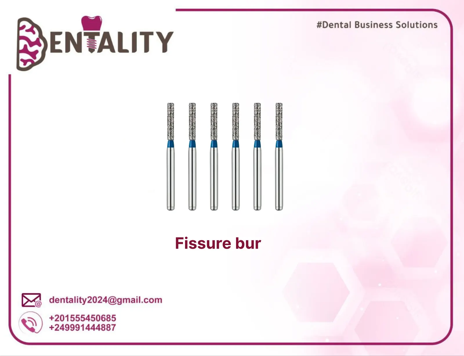 Fissure bur