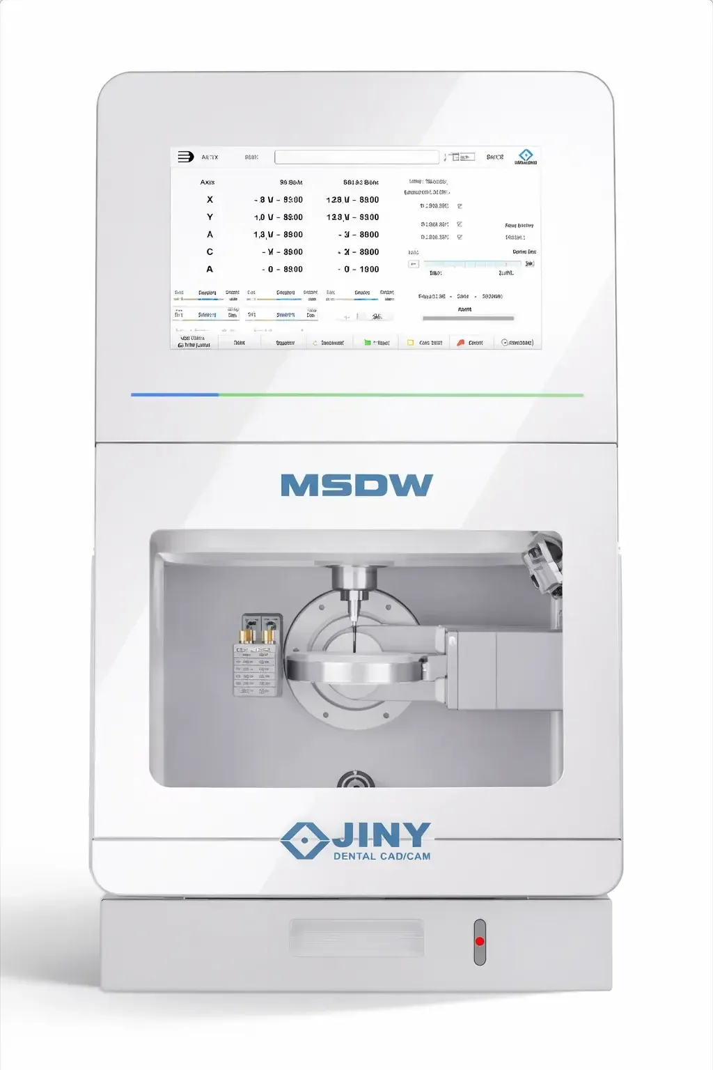 JINY M5DW 5-Axis Wet & Dry Dental Milling Machine - Firoozdental