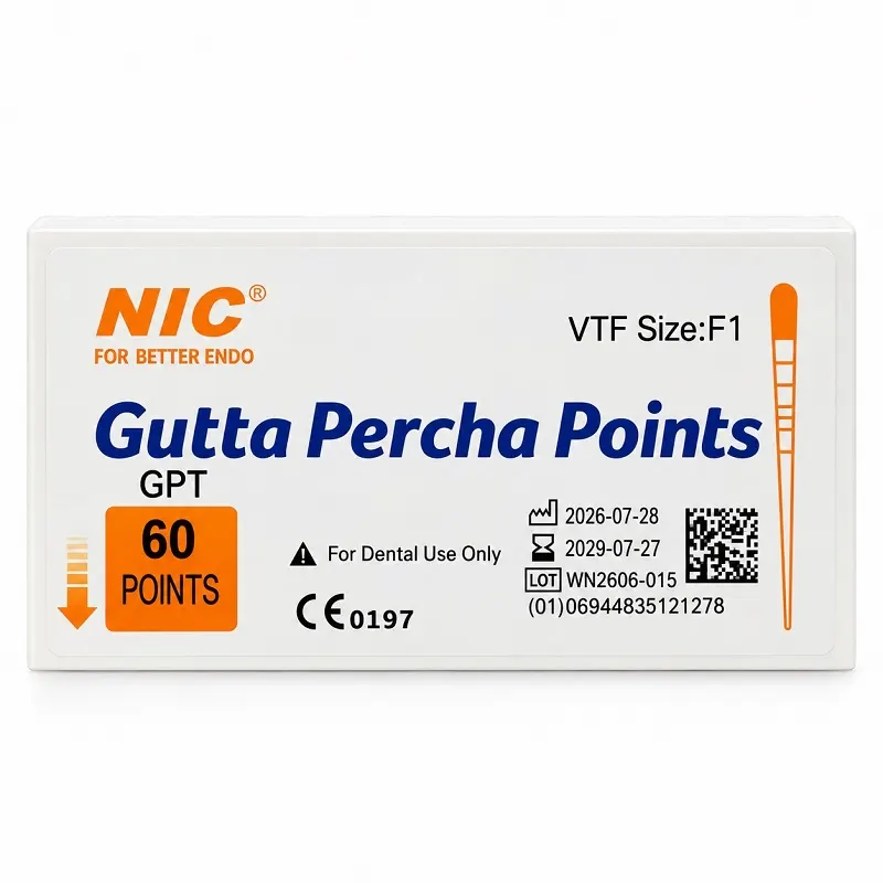 Gutta Percha Points (F1/F2/F3) – NIC