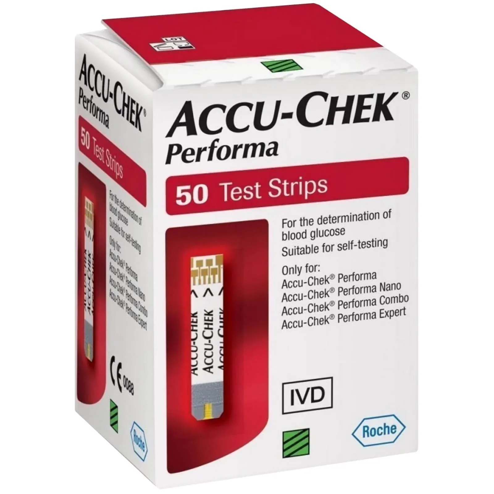(Accu-Chek) Performa - شرائط قياس سكر اكواتشيك بيرفورما