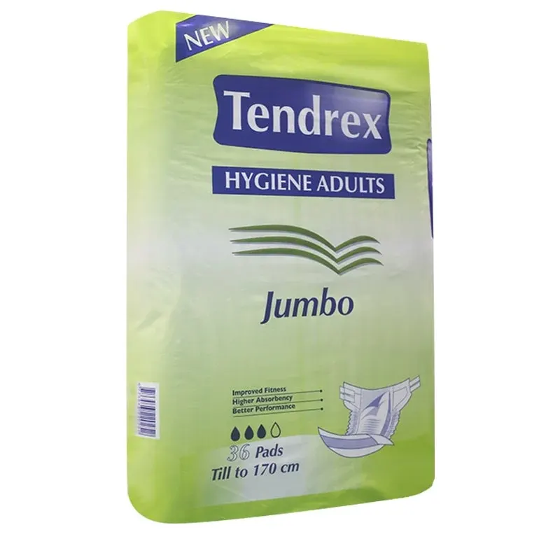 حفاضة لكبار السن بلزق (TENDEREX JUMBO)