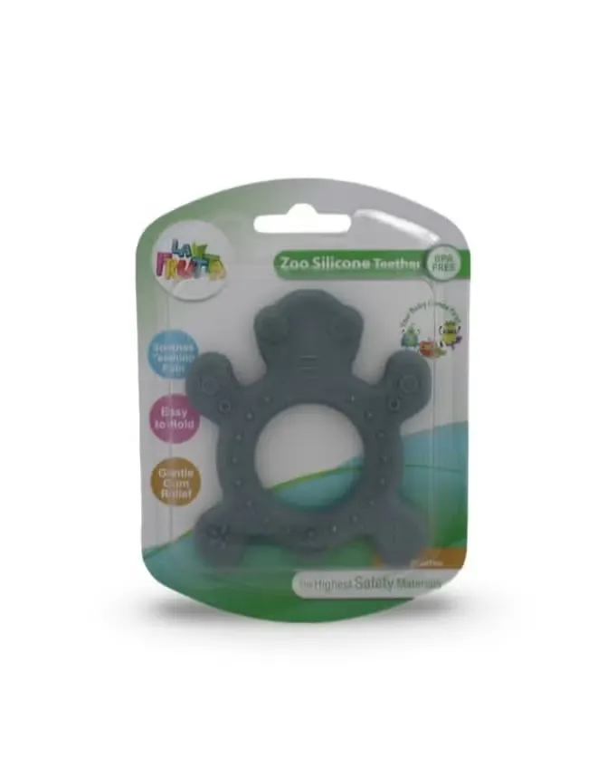 (La Frutta) - عضاضة سيليكون للأطفال Zoo Silicone Teether