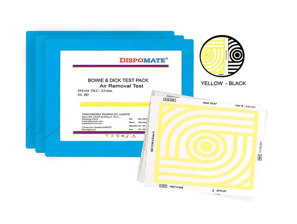 BOWIE & DICK TEST PACK