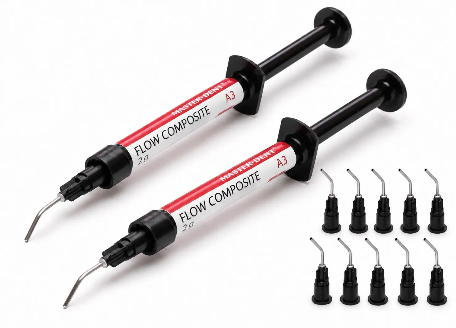 Master-Dent Chemical-Cure Composite - Two-Syringe Set