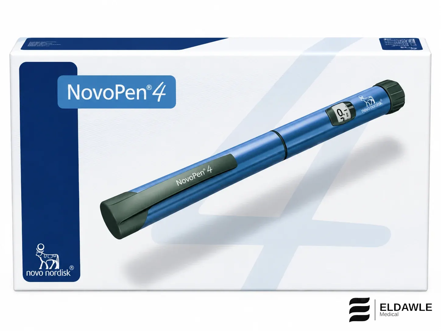قلم نوفو بن 4 للأنسولين (NovoPen® 4 Insulin Pen)