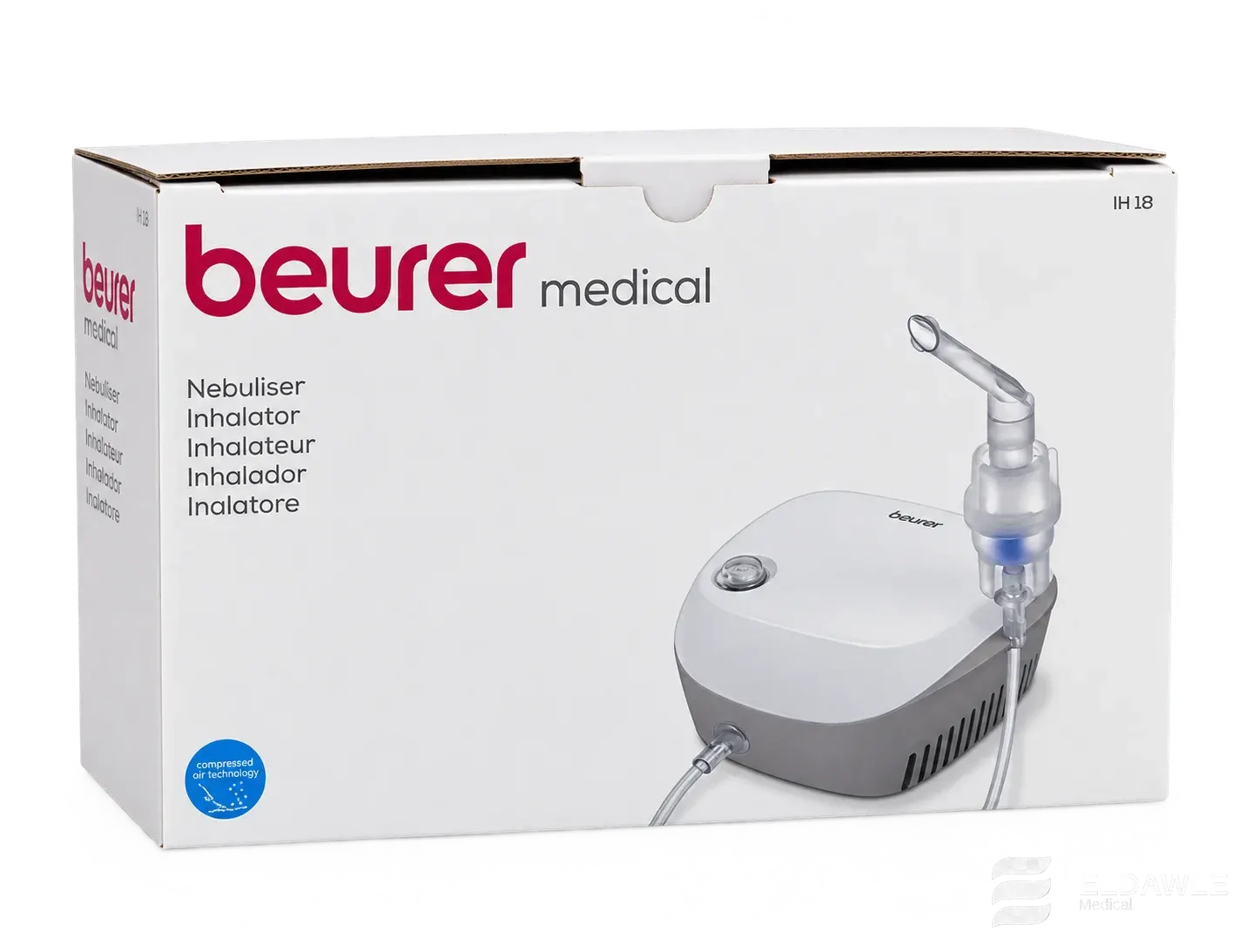 جهاز نيبولايزر بيورر IH 18 بالكمبروسر – Beurer IH 18 Nebuliser