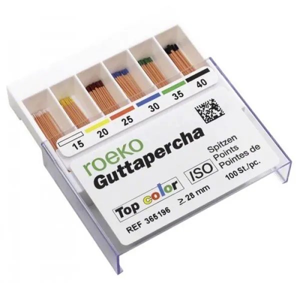 Gutta Percha Top Color ISO 100pcs- Coltene