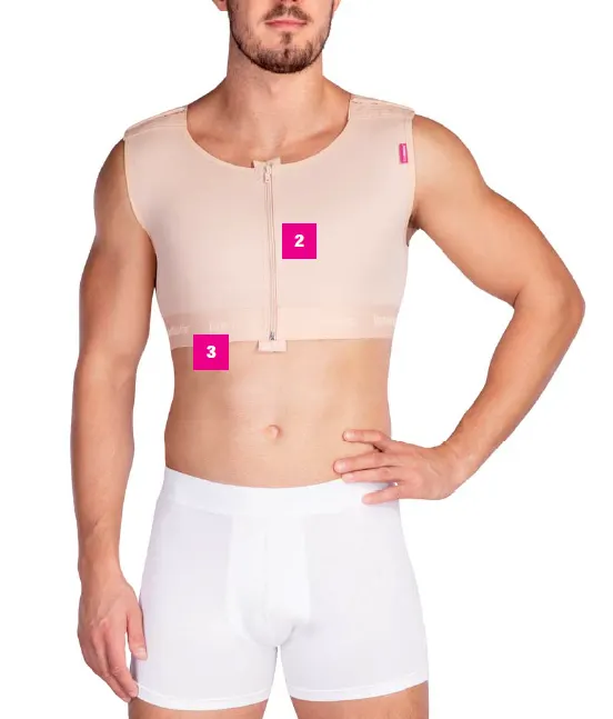LIPOELASTIC MTmS Comfort Men’s Compression Vest | سترة ضاغطة للرجال LIPOELASTIC MTmS Comfort