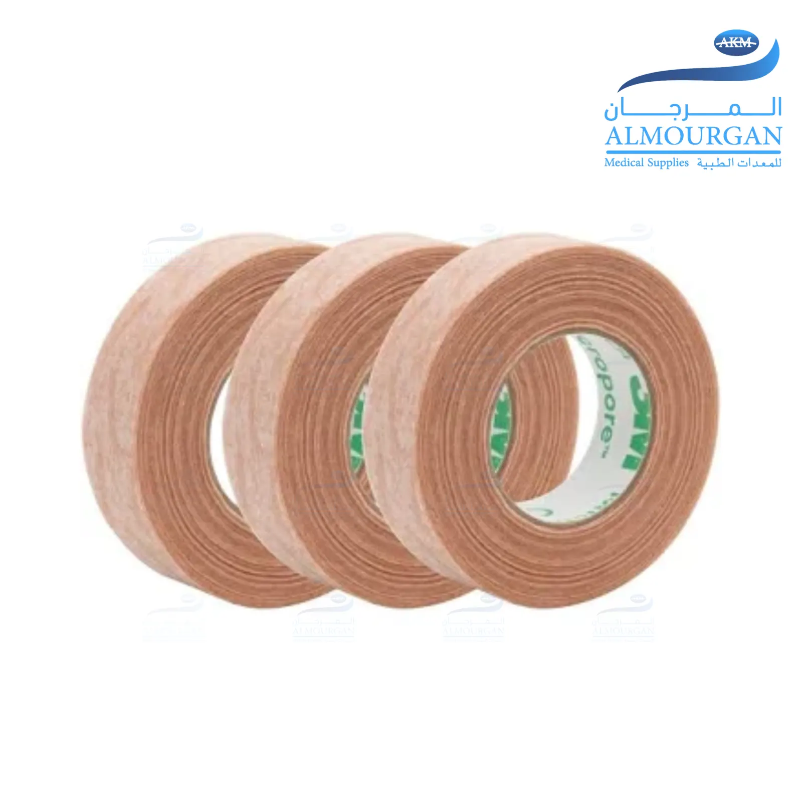 3M Tan Surgical Tape | شريط جراحي بلون بيج من 3M