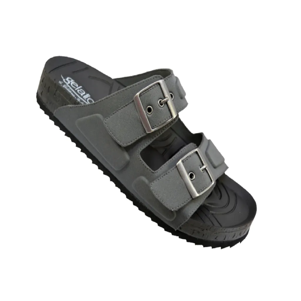 Gelato Woodstock Man Black Sandals | صندل شبشب طبي رجالي
