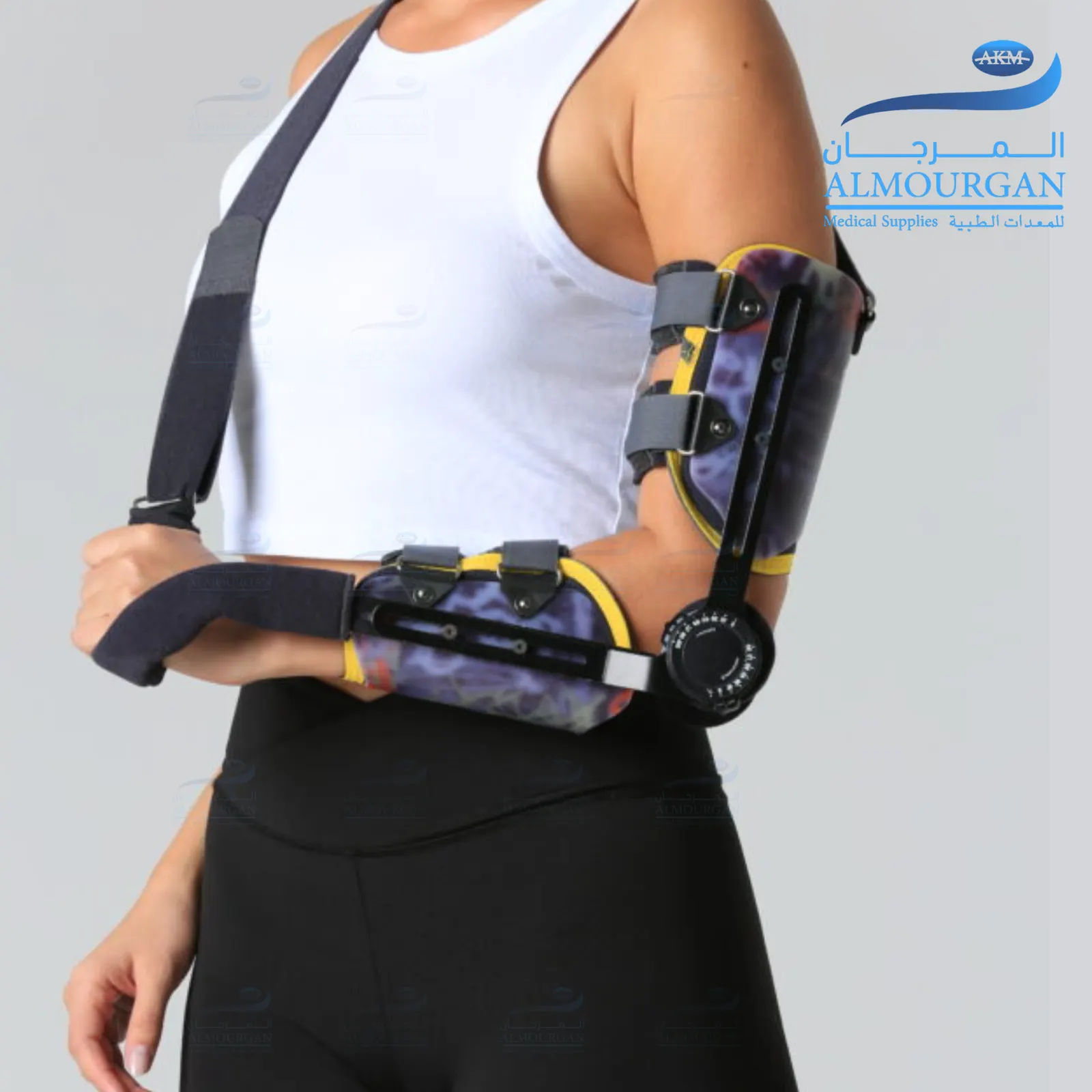 ROM-Elbow Brace | جبيرة تحديد حركة المرفق